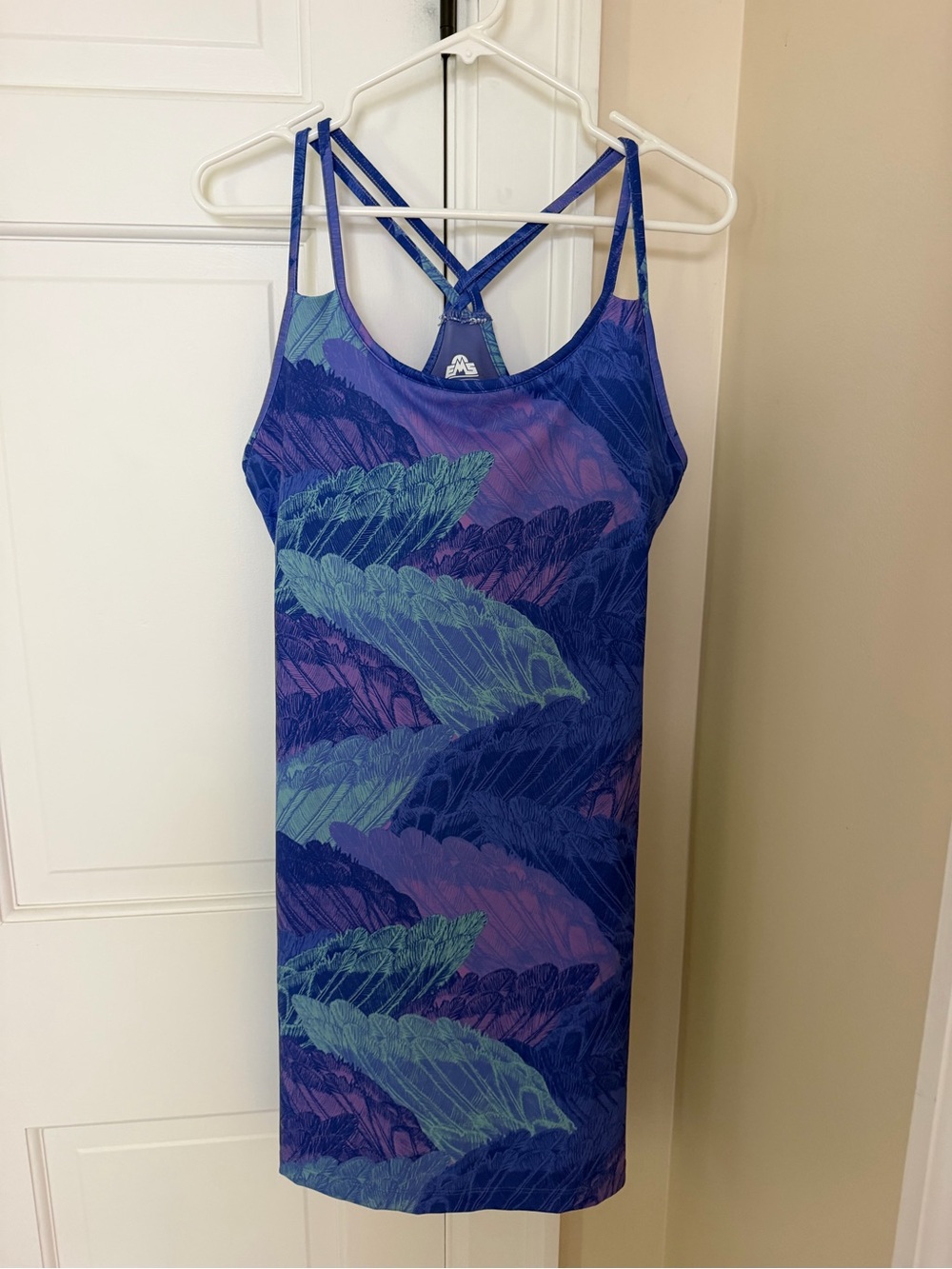 EMS Techwick dress built in shelf bra